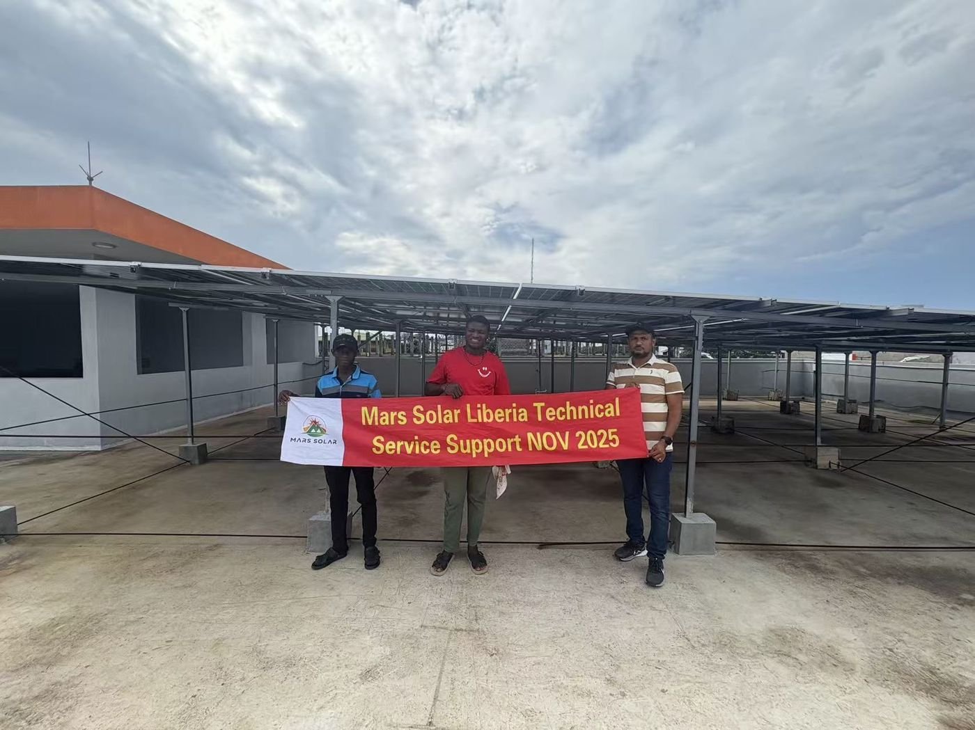 50kW + 150kWh solar power system — Liberia