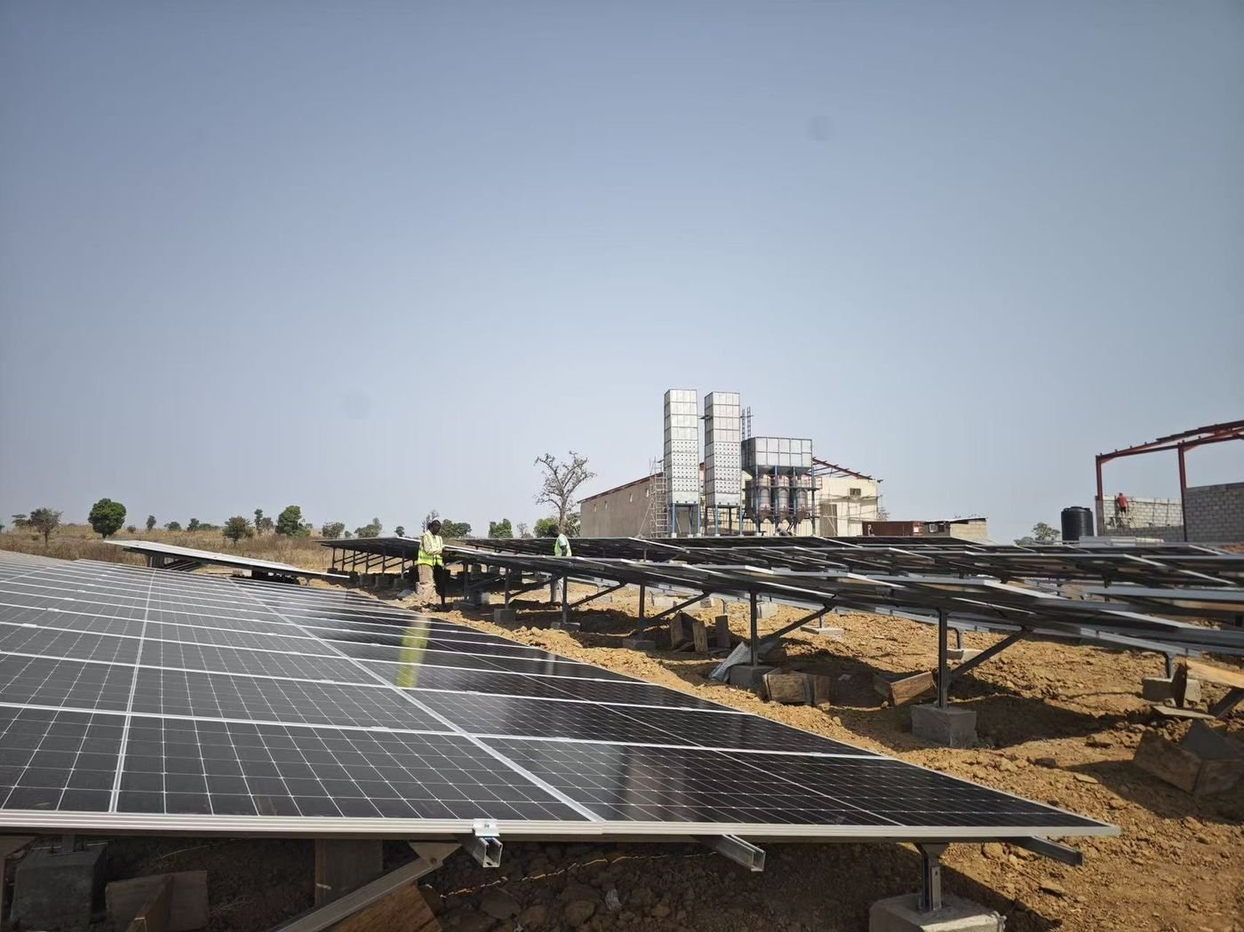 200kW + 430kWh solar power system — Nigeria