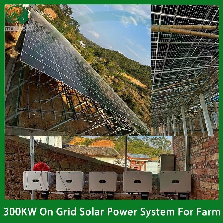 Mars Solar 300kW solar power system commercial solar package