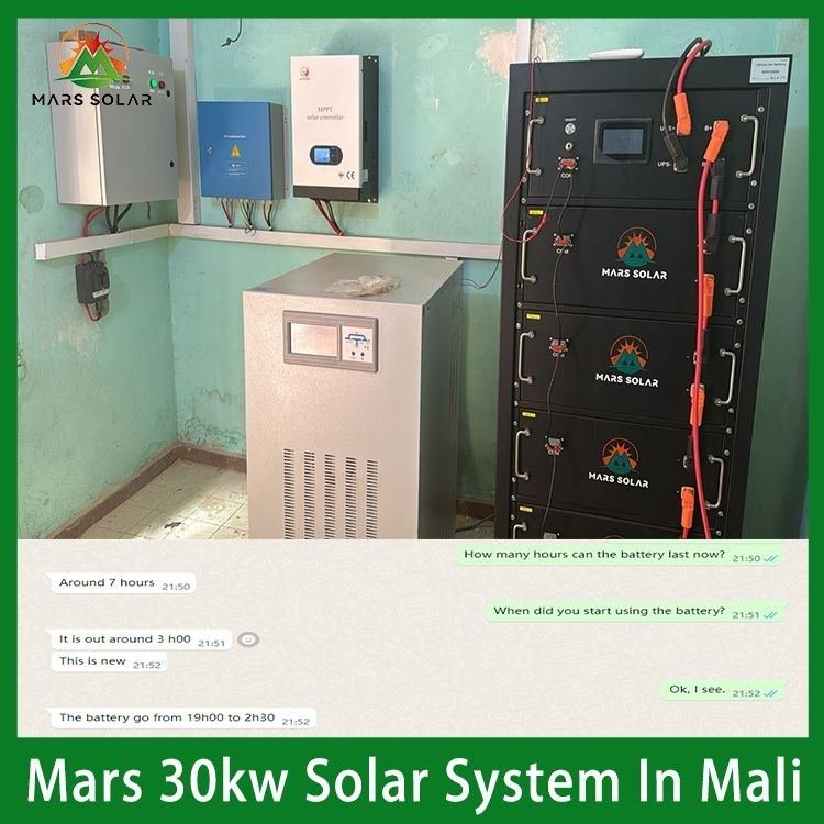 Mars Solar 30kW solar power system for small business