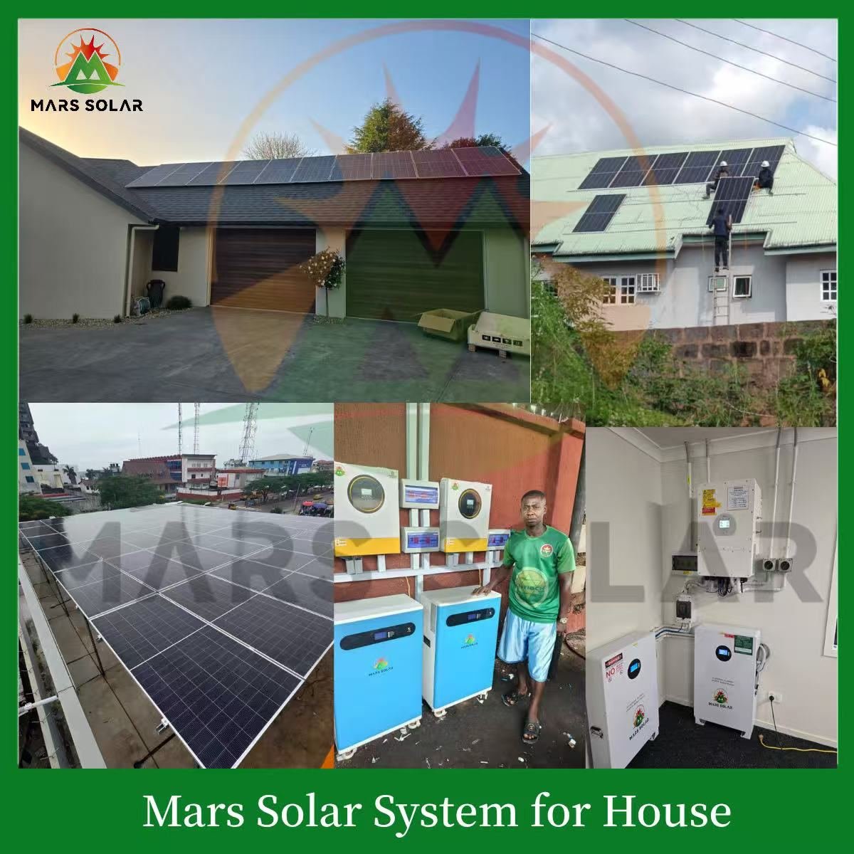 Mars Solar home solar system solution for houses
